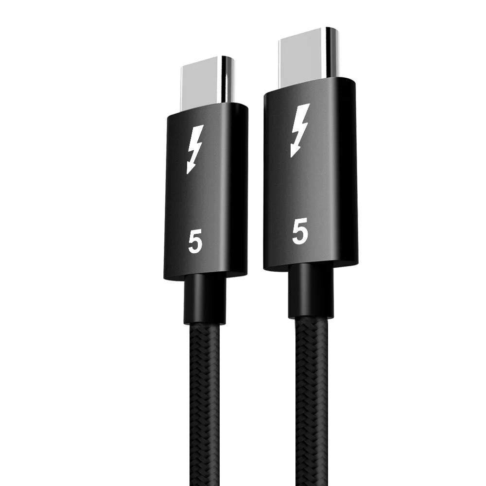 PD 240w USB C To USBC Thunderbolt 5 Full-function Data Cable Fast Charging 16K 60Hz Video Output Functional 80Gbps Transmission Beauty World Shop