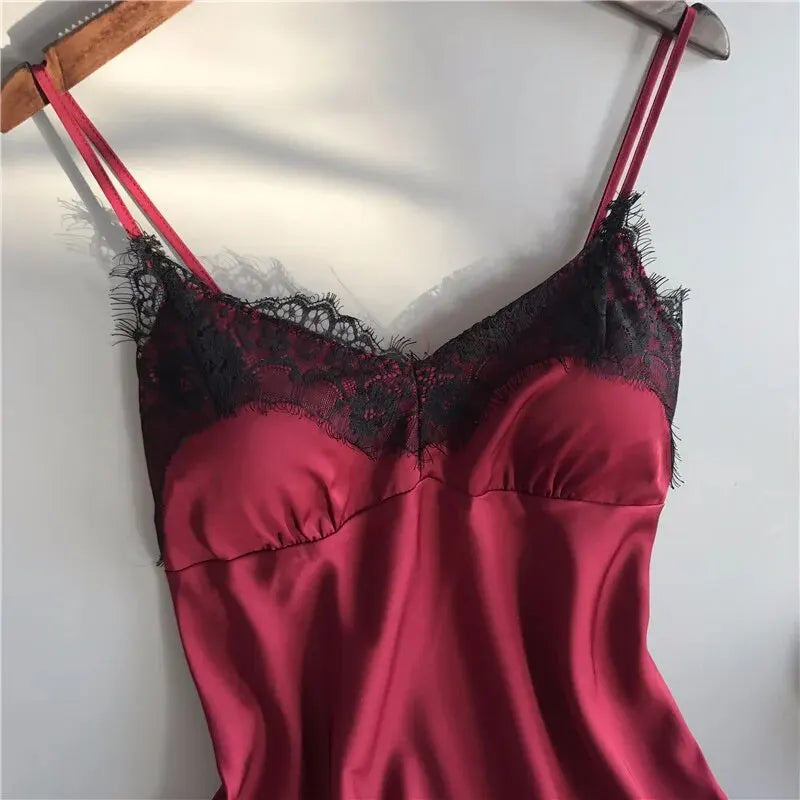 Women Pajama Suit Fashion V-Neck Lace Sexy Lingerie Pyjamas Sleep Shorts Set Sleepwear New Beauty World Shop