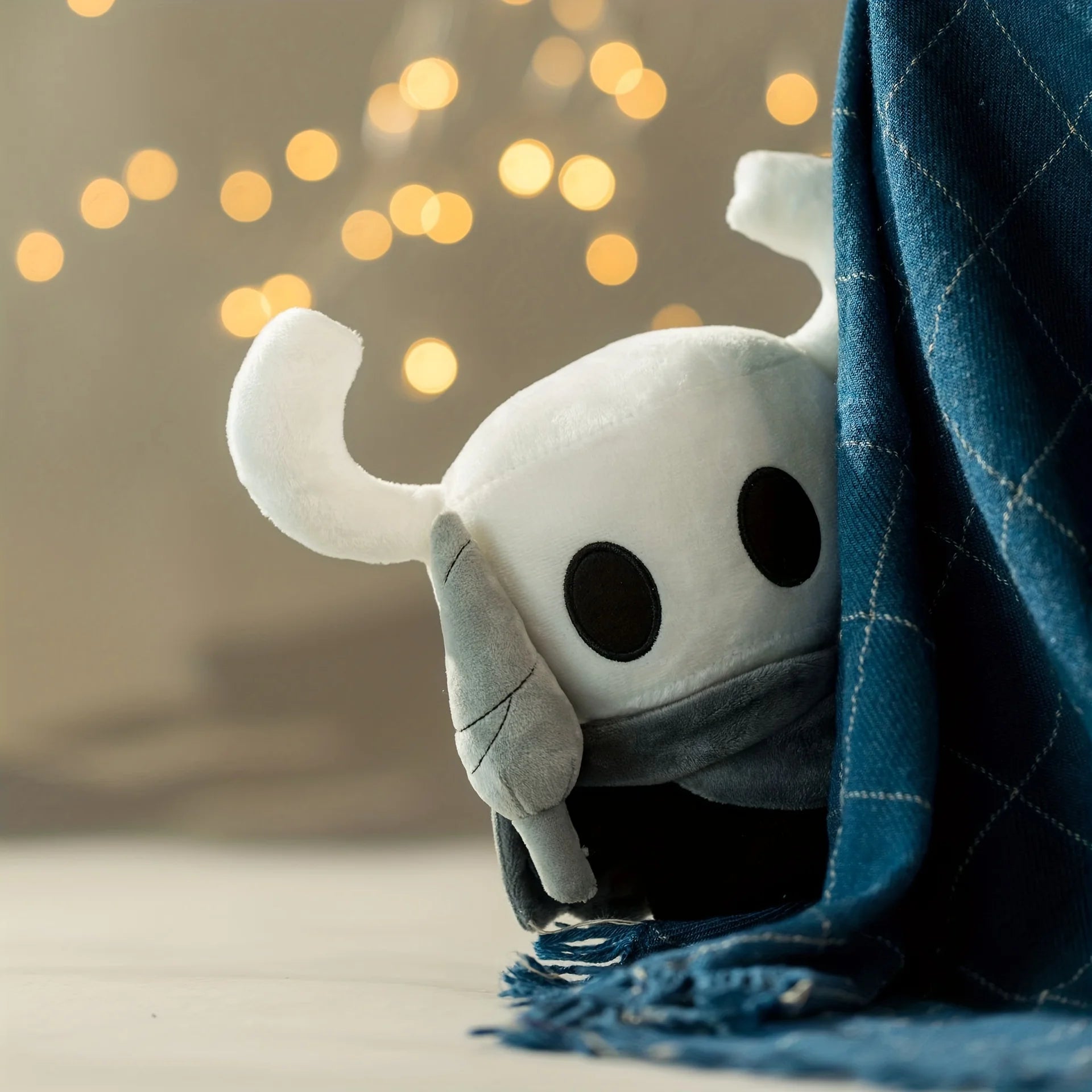 10.63inch Hollow Knight Plush Toy Soft Stuffed Animal Cartoon Game Hollow Perfect Birthday Holiday Gift for Boys Collection Toys Beauty World Shop