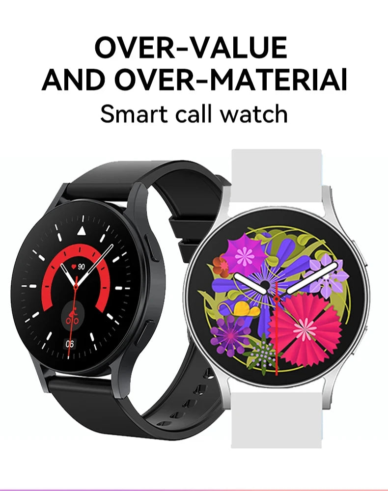 LAXASFIT 2025 New Smart Watch 6 Bluetooth Call Sports Health Monitoring Men Women Smart Watch Gift For Android IOS Beauty World Shop