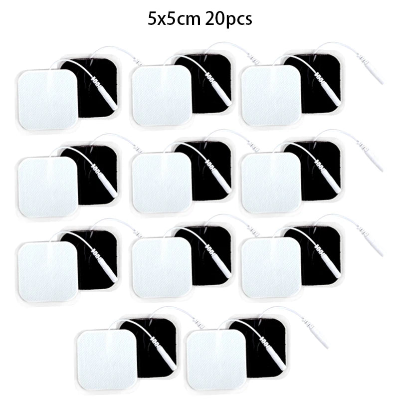 Non-woven Fabric Self Adhesive Replacement Patch  for Tens Electric Body Massager Tens Electrodes Pads Accessories Beauty World Shop