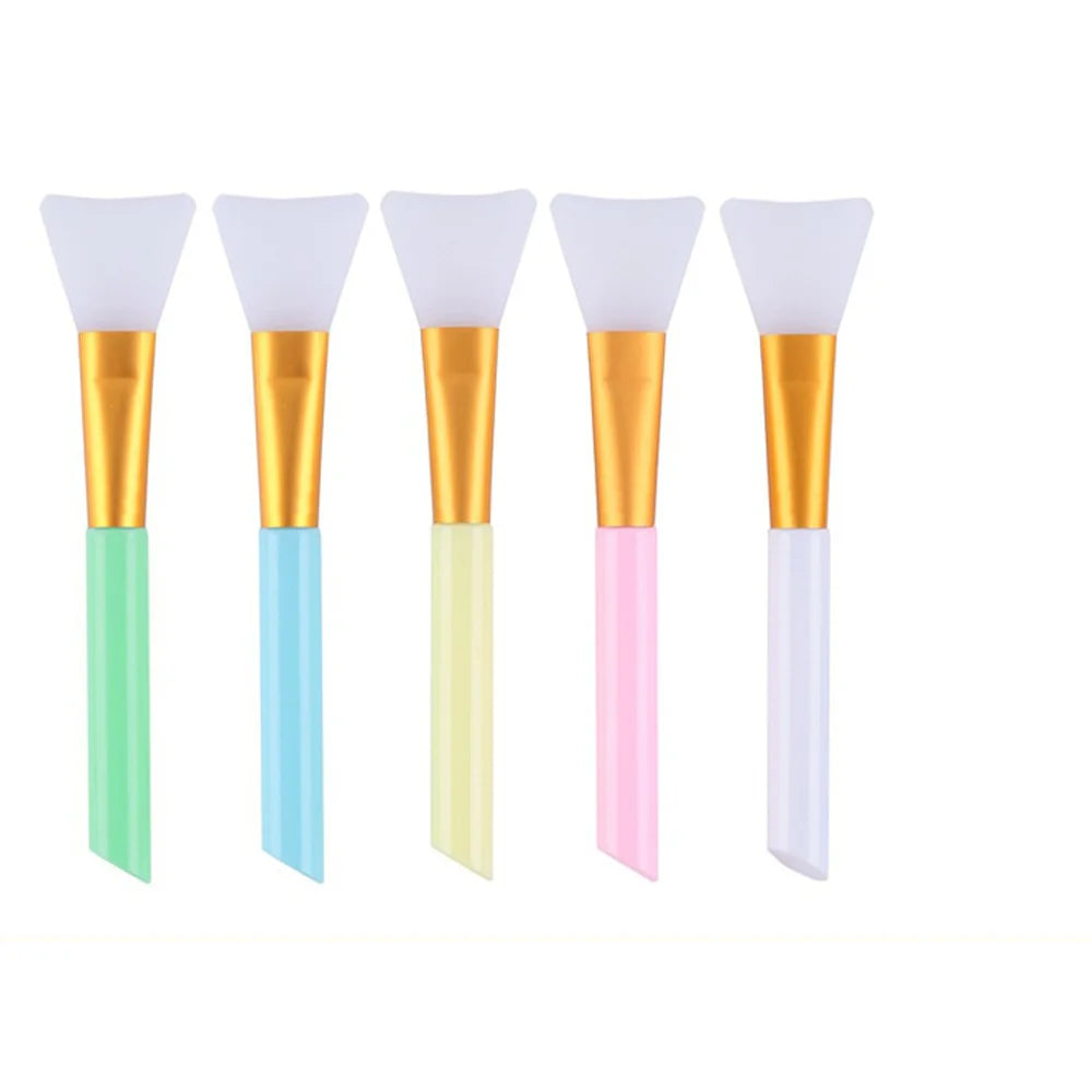 1/4/5/6-pack advanced silicone facial mask brush - mild and soft, suitable for all skin types, formaldehyde free Beauty World Shop