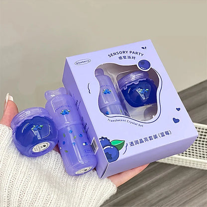 SENSORY PARTY Hydrating & Brightening Lip Mask - Deep Moisture, Lip Wrinkle Reduction, 24-Hour Hydration Lip Oil Beauty Trend Shop