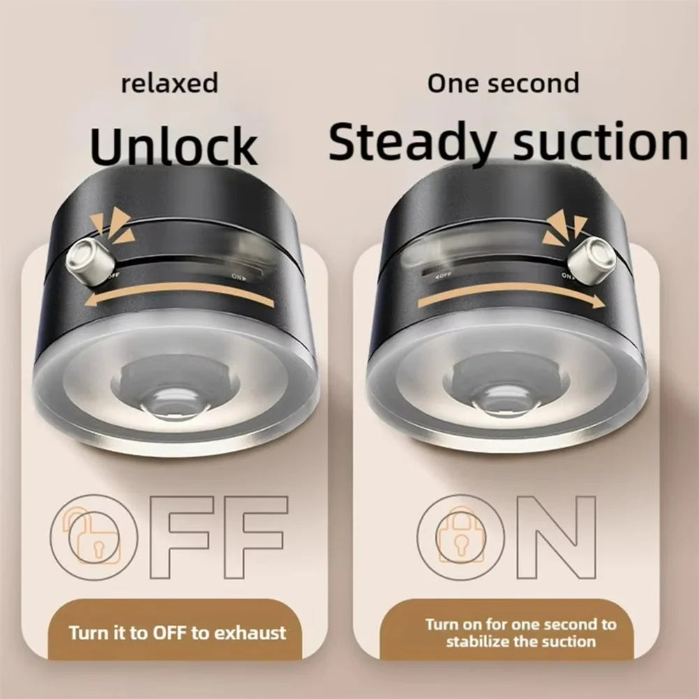Foldable Phone Stand Strong Magnetic Car Phone Holder Dashboard Phone Holder 360° Rotating Vacuum Suction Cup GPS Bracket in Car Beauty World Shop