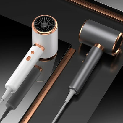 HOMEFISH 2000W Salon Hair Dryer with Hot/Cold Air Brush Negative Ionic Technology 5th Gear Strong Power Hairdryer without Comb Beauty World Shop