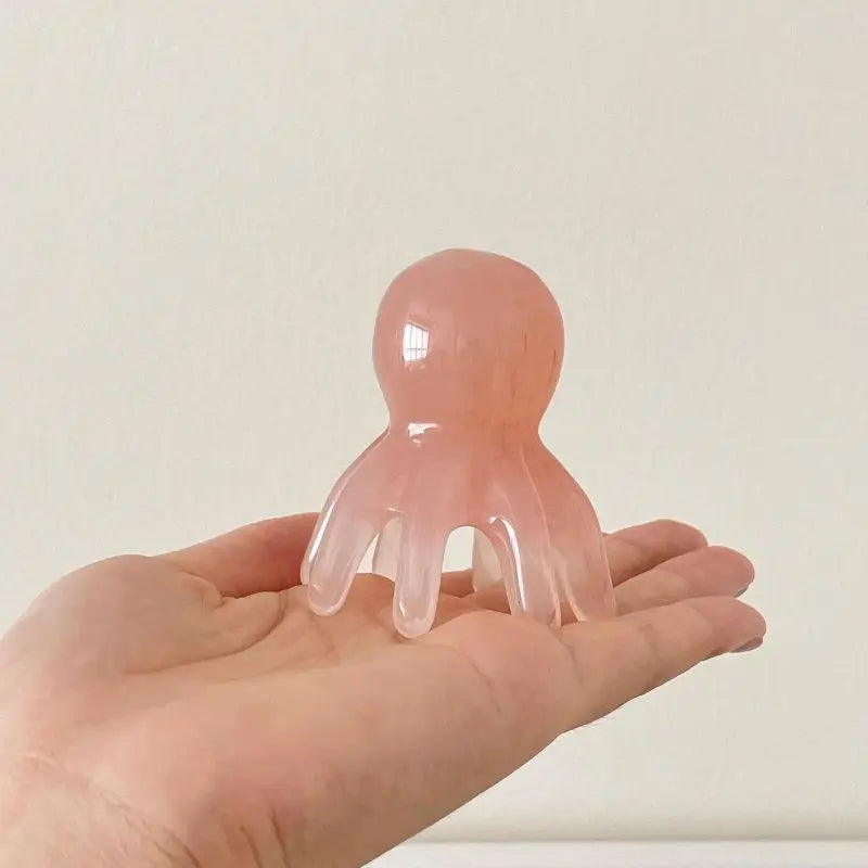 Octopus Head Massager Comb Head Meridian Manual Acupressure Tool Portable SPA Gua Sha Massage Comb Beauty World Shop