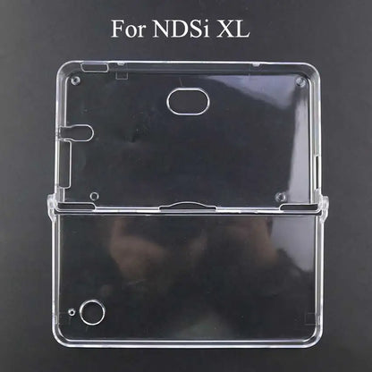 YuXi In Bulk Clear Plastic Crystal Case Protective Case Cover Hard Shell Skin For NDSL NDSi New 3DS XL For GBA SP Game Console Beauty World Shop