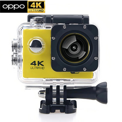 4K Outdoor Wifi Action Camera Helmet Video Recording 4K/30FPS Wifi 2.0 170DGPS 4X Zoom Underwater Waterproof Sports Camera
