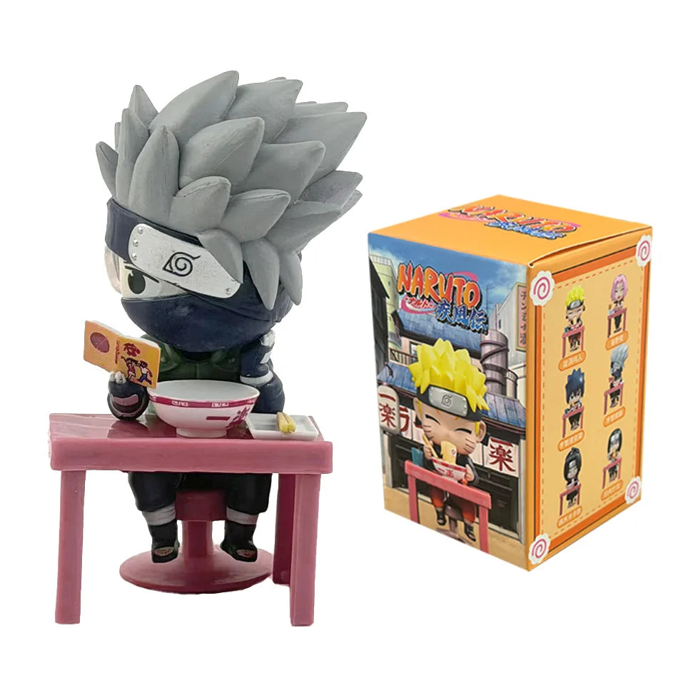 2026 In Stock Hot Sale Bandai Naruto Breeze Ramen Lamian Noodles Theme Blind Box Handmade Ornament Gift Naruto Sasuke Model Toys Beauty World Shop