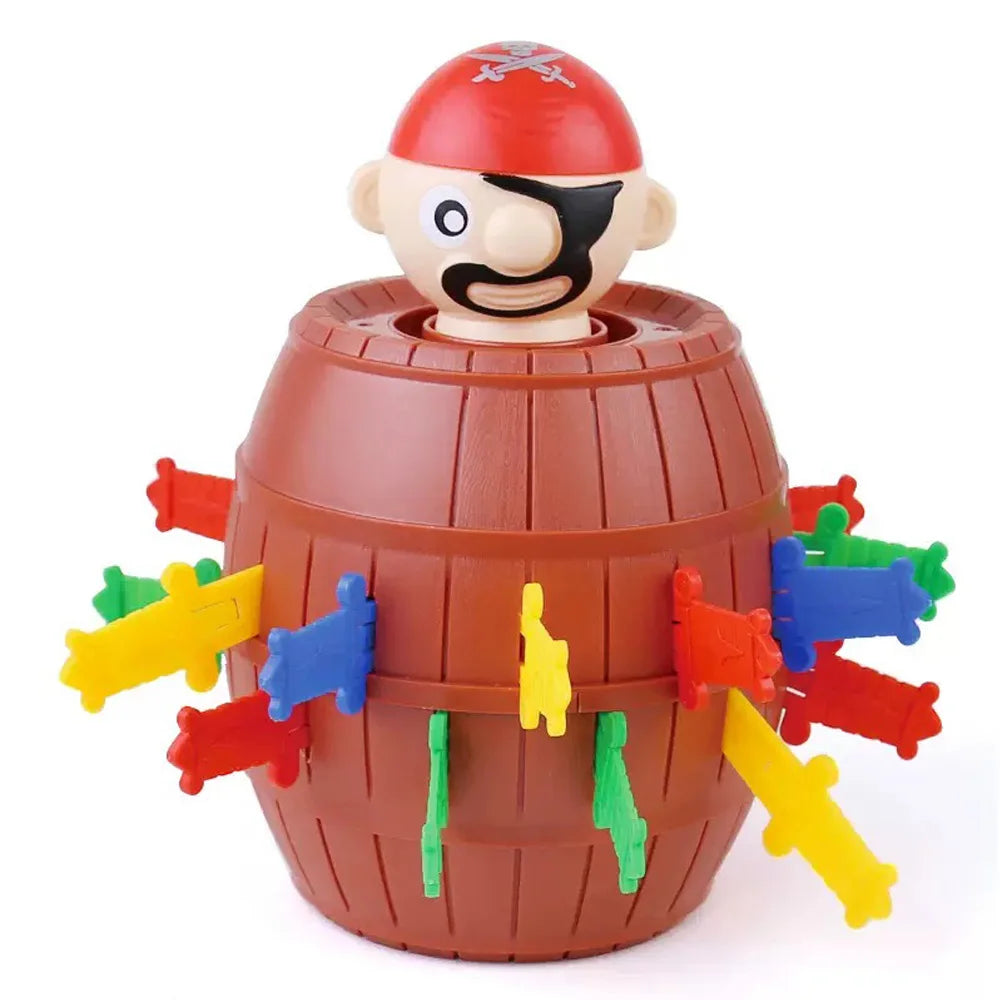 Pirate Bucket - Mr. Sword Bucket - Interactive Board Game, Mock and Trick Game - Trick Pirate Bucket, New and Unique Trick Game Beauty World Shop