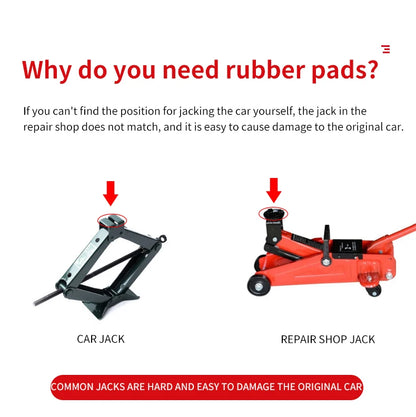 USVOTOV Upgraded Lifting Jack Pad for Tesla Model 3/Y/S/X Accessories Sturdy Rubber Pucks Adapter Protect Car Original Battery Beauty World Shop