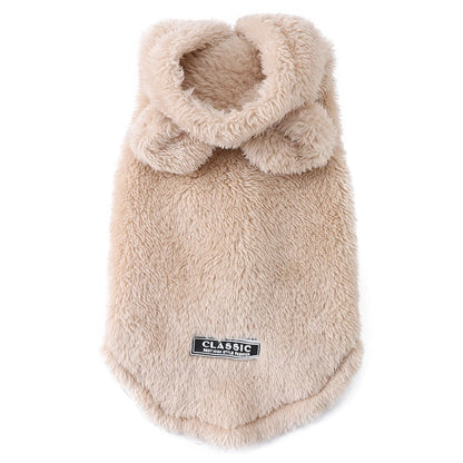 Fleece Warm Cat Costume For Winter Autumn Cute Soft Cats Clothes For Small Medium Dog Kitty Kitten Sweater Funny Pet Coat Sphynx