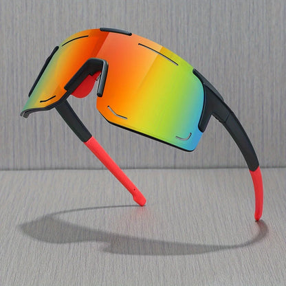 Sports Wrap Around Sunglasses For Women Men Large One Piece Sun Shades For Cycling Fishing Skiing Fashion Sun Glasses UV400 Beauty World Shop