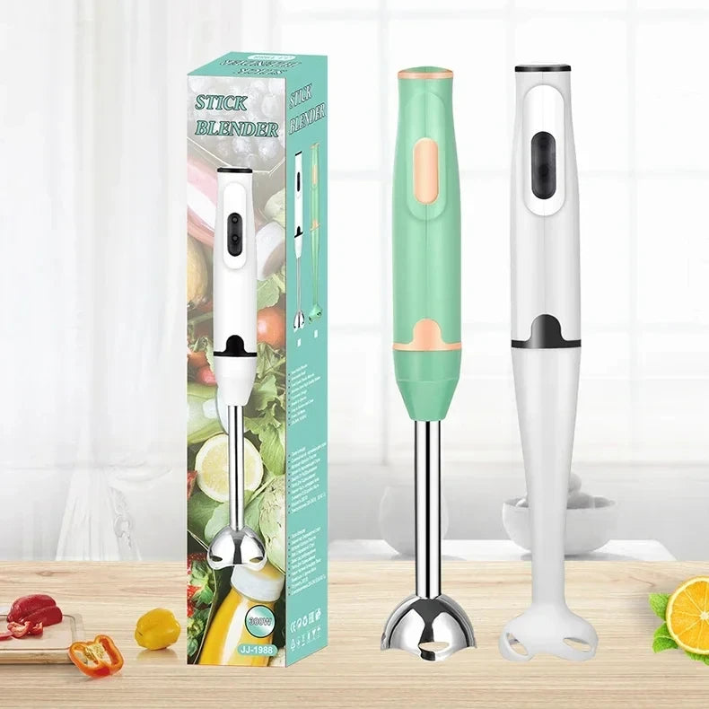 HOMEFISH Immersion Hand Stick Blender Electric Food Vegetable Grinder Handheld Stick Mixer for Smoothies Sauces Beauty World Shop
