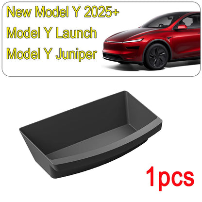 For Tesla New Model Y 2025 Juniper Launch Under Seat Storage Box Case Car Seat Organizer Vehicle Underseat Drawer Tray Accessory Beauty World Shop