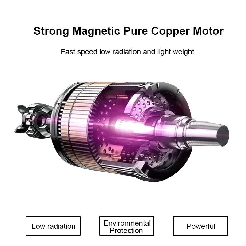 2200W Hair Dryer Professional Powerful Hair Dryer Fast Heating Hot and Cold Adjustment Ionic Air Blow Dryer with Air Collecting Beauty World Shop