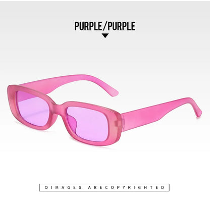 Square Sunglasses Women Rectangle Luxury Brand Designer Sun Glasses For Female Gradient Clear Small Lens Unisex Oculos De Sol Beauty World Shop