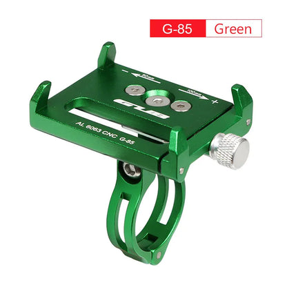 GUB Aluminum Bicycle Phone Holder Metal Bike Cell Mobile iPhone Stand for Motorcycle Scooter Handlebar Bike Headsets Stem Mount Beauty World Shop