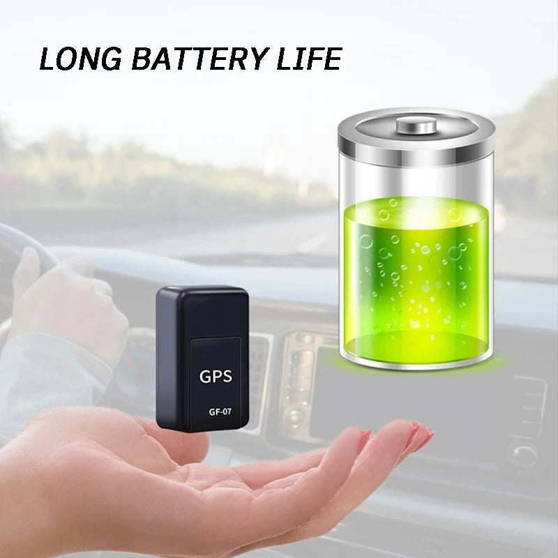 Car GPS Tracker GF07 Vehicle GPS Locator Strong Magnetic Real-time GPS Tracking Device Anti-lost Alarm GPS Position APP Beauty World Shop
