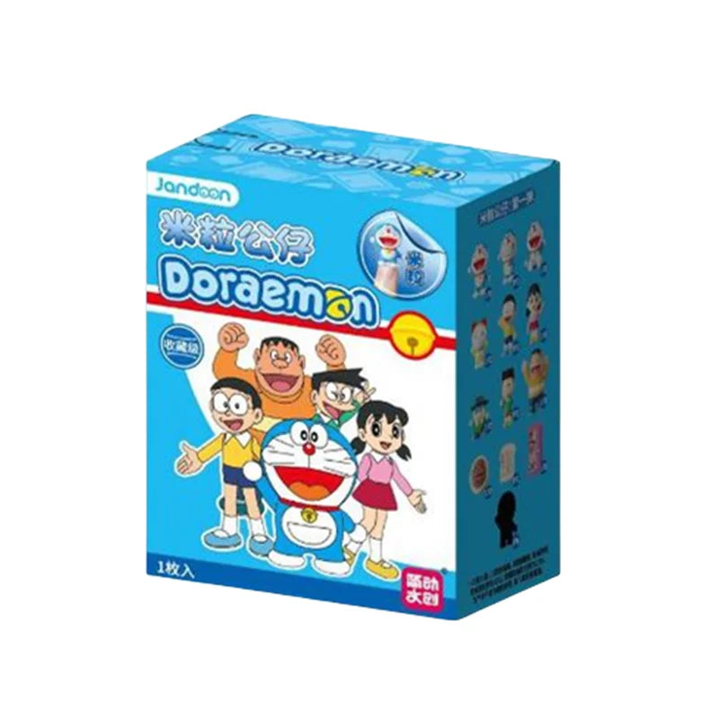 JANDOOM Disney Toy Story Stitch Mickey Mouse Winnie Zootopia Doraemon Action Figure Rice Grains Doll Model Blind Box Toys Gifts Beauty World Shop