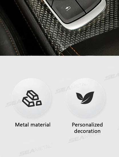 BLALION Fun Car Center Control 3D Valve Decoration Auto Interior Shift Knob Cover Air Conditioner Button Valve Switch Sticker Beauty World Shop