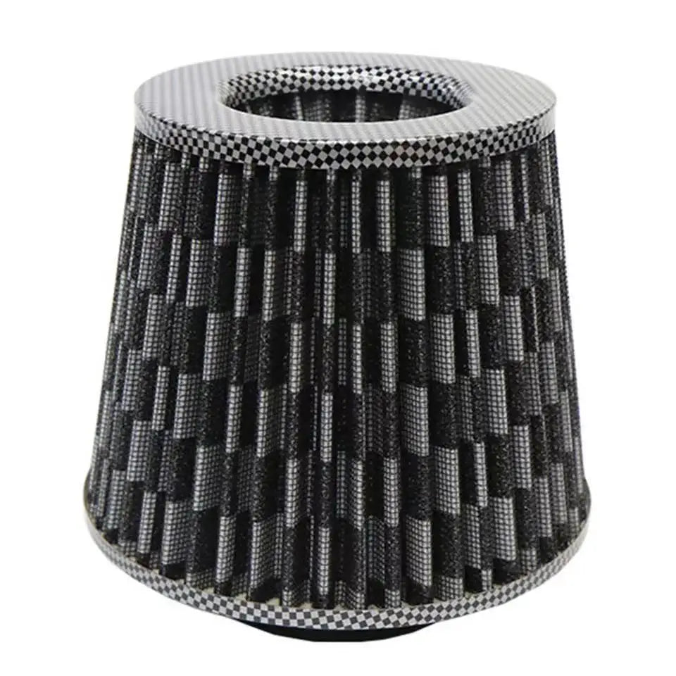 76MM 3 Inch Car Air Filters Vent Filter High Flow Intake Kit Mesh Cone Engine Protector Replacement Auto Accessories Universal Beauty World Shop