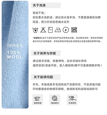 100% Australian Wool Knitted Triangle Scarf Shawl Women's Autumn  Winter Warm Neck Protection Scarf Decorative  Small Scarf Beauty World Shop