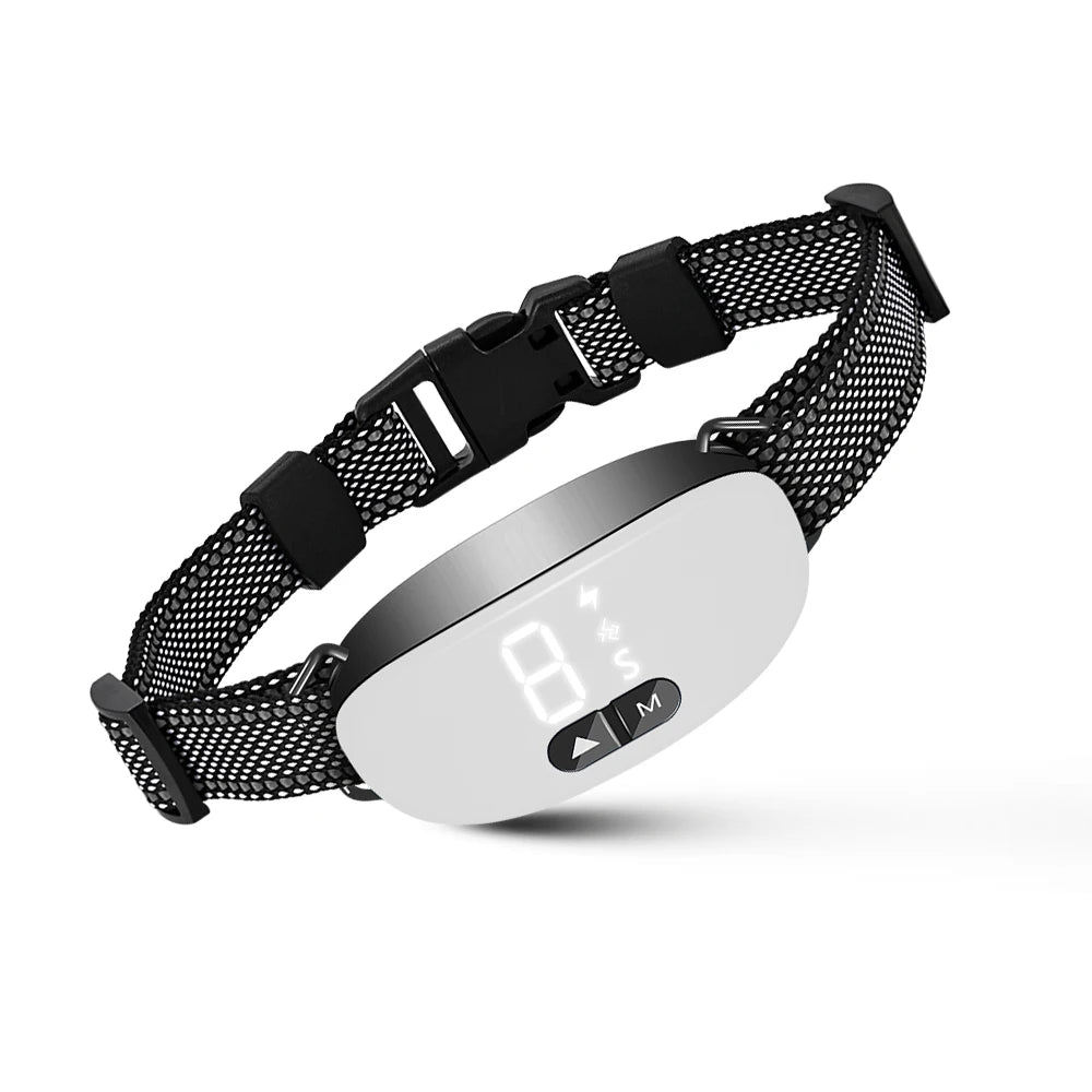 new smart Dog Bark Collar,Rechargeable Smart Barking Collar, Anti Bark Training Collar Adjustable Sensitivity Beauty World Shop
