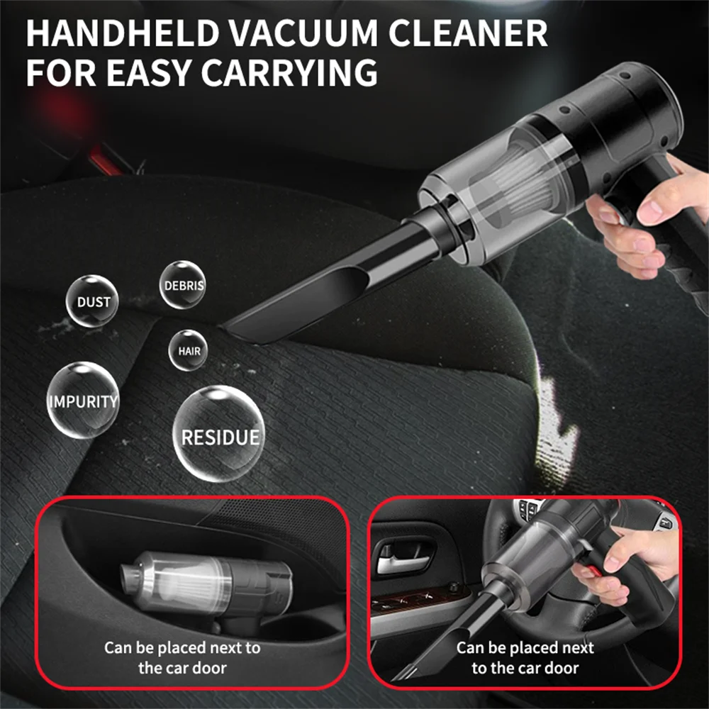 Portable Small Vacuum Cleaner For Multi Purpose Vehicles Small Household Pump Handheld Car Vacuum Cleaner Beauty World Shop