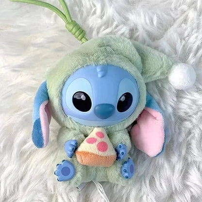 NEW Stitch Eat Something Before Sleep Series Blind Box Plush Dolls Pendant Cute Doll Ornament Mystery Box Surprise Toys Gifts Beauty World Shop