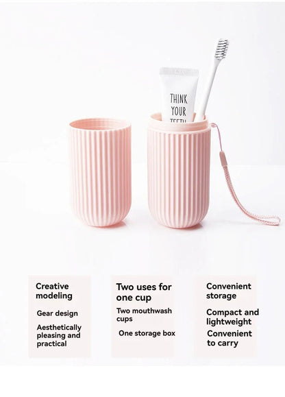 Portable Toothpaste Toothbrush Protect Holder Case Travel Camping Storage Box Protect Toothbrush Toothpaste from Dirt and Damage Beauty World Shop