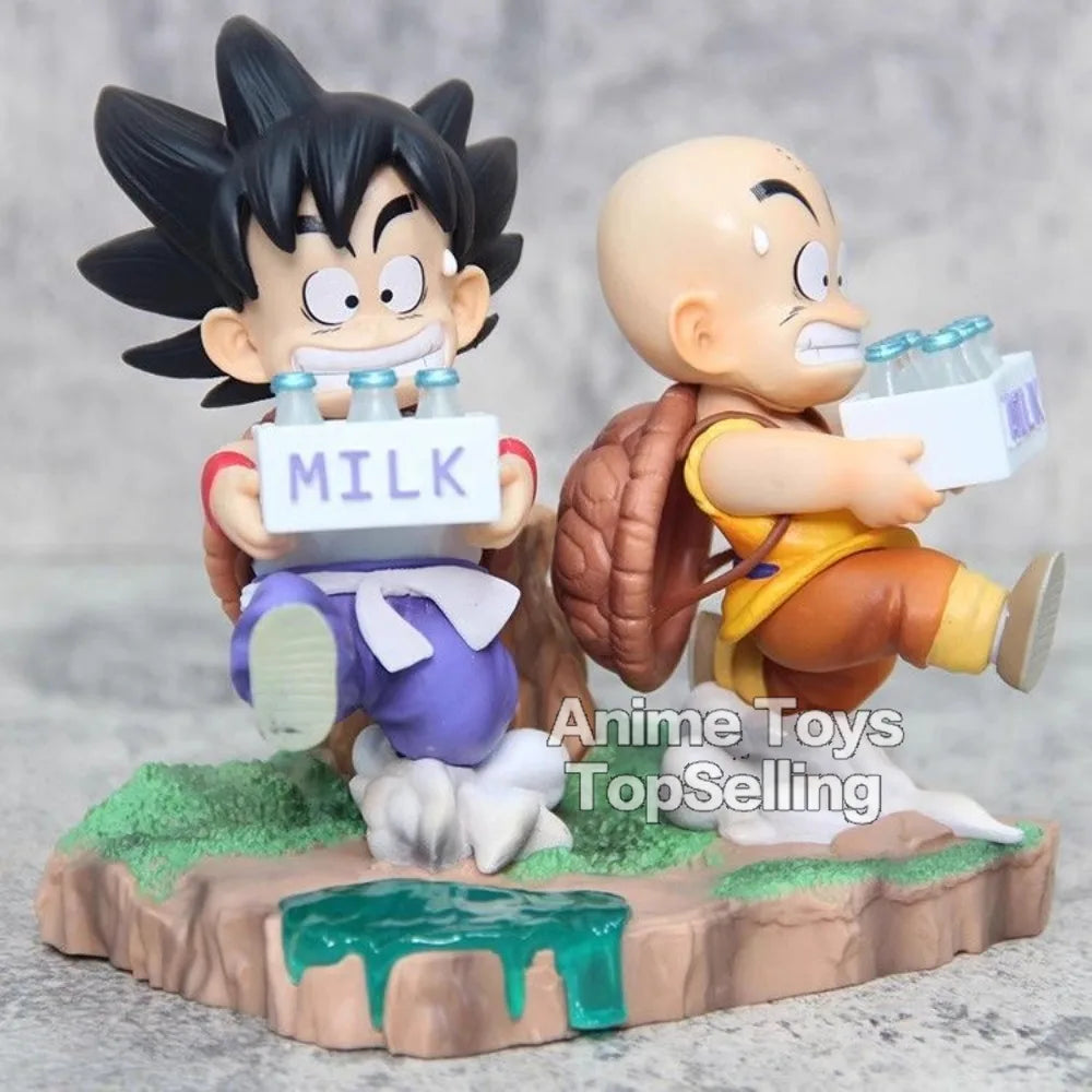 15cm Anime Dragon Ball Figure Goku and Krillin Action Figures Pvc Statue Collection Model Toys Gifts Beauty World Shop