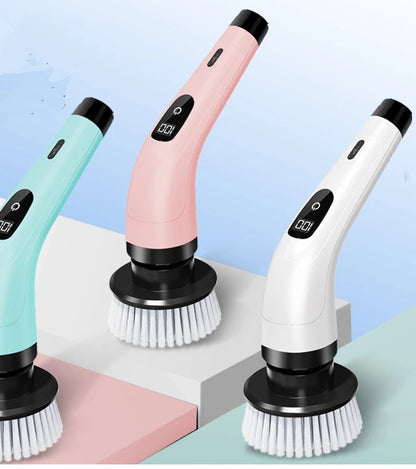 Household Multipurpose Cleaning Brush  Kitchen Gadgets Hair Brushes Bathroom Broom Toilet Mops Electric Cordless Spin Scrubber