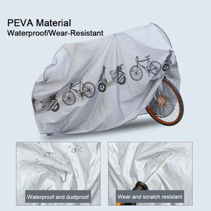 Bicycle Cover Outdoor Protection MTB Bicycle Case Cover Waterproof Dustproof Anti-UV Bike Gear All Seasons Bike Accessories Beauty World Shop