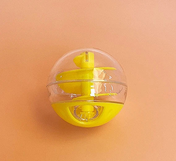 Cat Leak Eat Spiral Ball Educational Toys Resistant Bite Training Eat Play Dual Use Round Not Pouring Fun Food Leak Pet Supplies Beauty World Shop