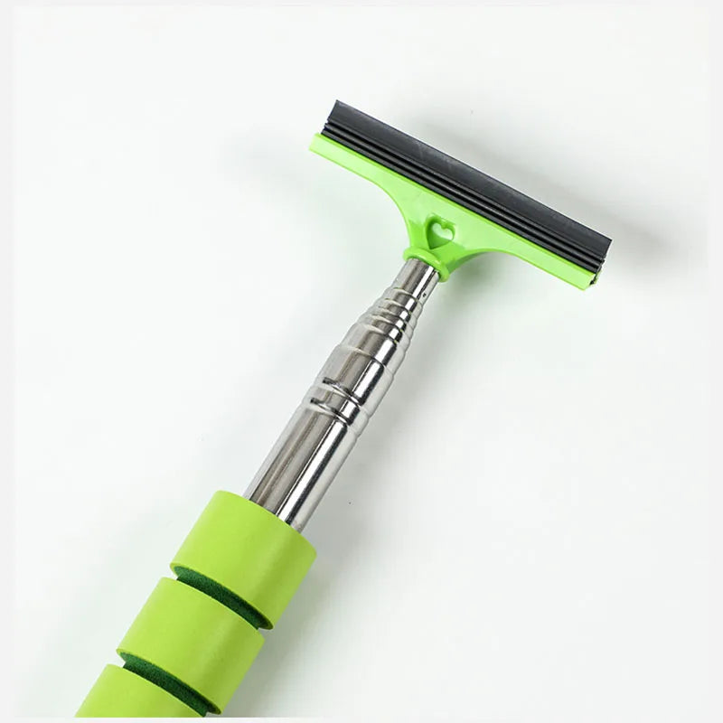 Car Rearview Mirror Wiper Cleaning Tool Auto Glass Mist Cleaner Scraper Car Accessories Handle Telescopic Window Cleaning Brush Beauty World Shop