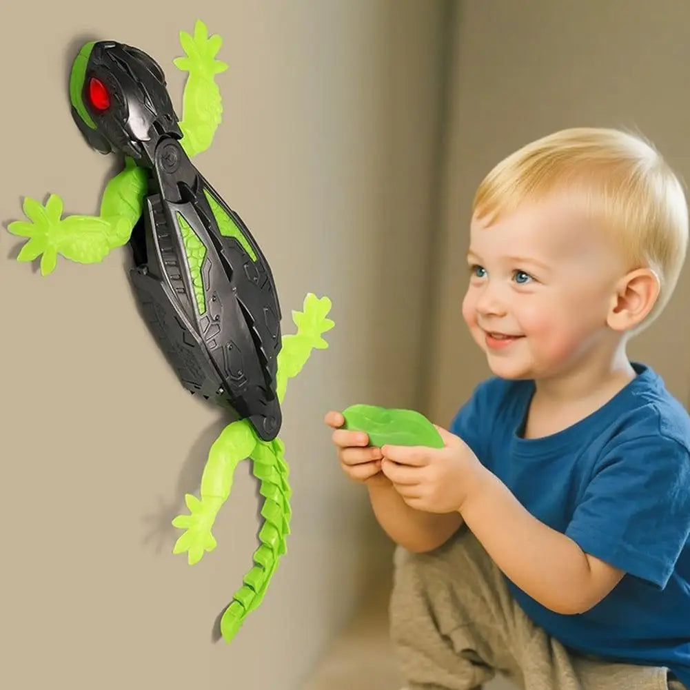 Wall Climbing RC Gecko Toy Electric remote control lizard wall climbing car gecko Animal Car Children's Halloween Toys Beauty World Shop