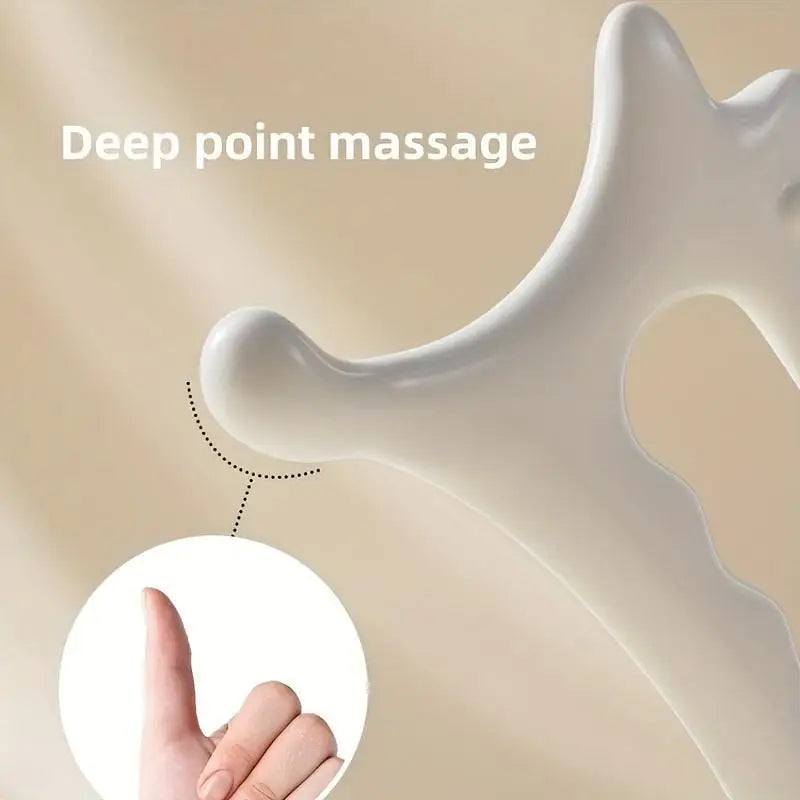 Ergonomic Versatile Handheld Gua Sha Board for Face & Body - Non-Ceramic, Gua Sha Massage Tool, Relaxation and Beauty Massager Beauty World Shop