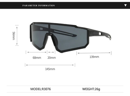 Hiking 2pcs Cycling Anti Light Glasses Men Women UV400 Sandproof Eye Protector Shades Outdoor Sports Goggle Anti Radiation Lens Beauty World Shop