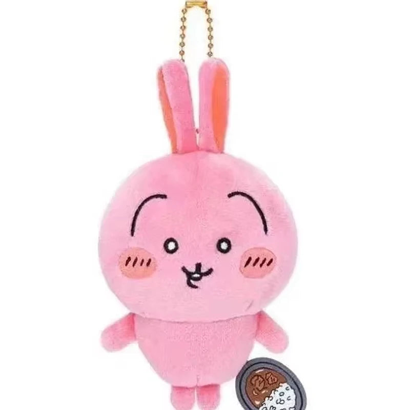 Chiikawa Pepper Cute Red ハチワレ Plush Doll Hachiware USAGI うさぎ USAGI ちいかわ Bag Pendant Cartoon Halloween Gift Plush Toy Beauty World Shop