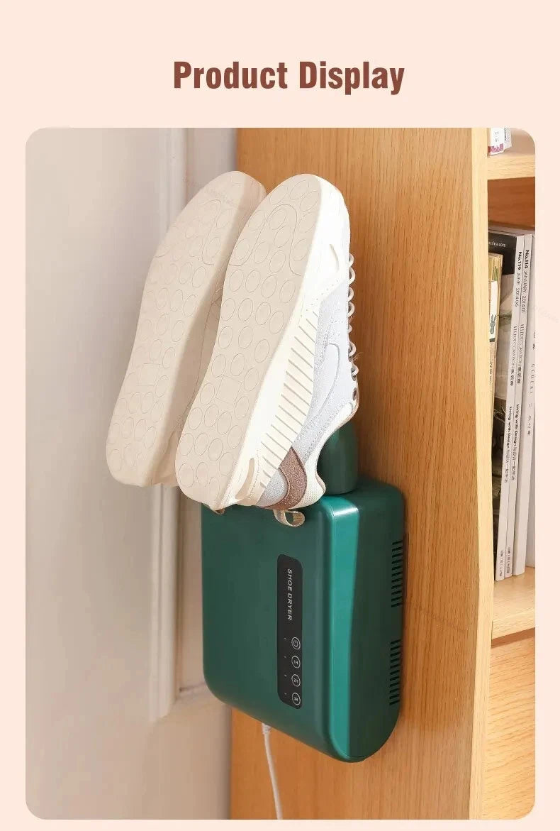 220V Electric Shoe Dryer, Portable Shoe & Boot Drying Machine with Sterilization Deodorization, Heated Foot Protector for Gloves Beauty World Shop