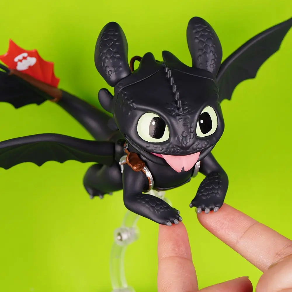 Potdemiel How To Train Your Dragon Figure Toothless Light Fury Action Figures Model Kit Toy Model Collection Ornament Toys Gift Beauty World Shop