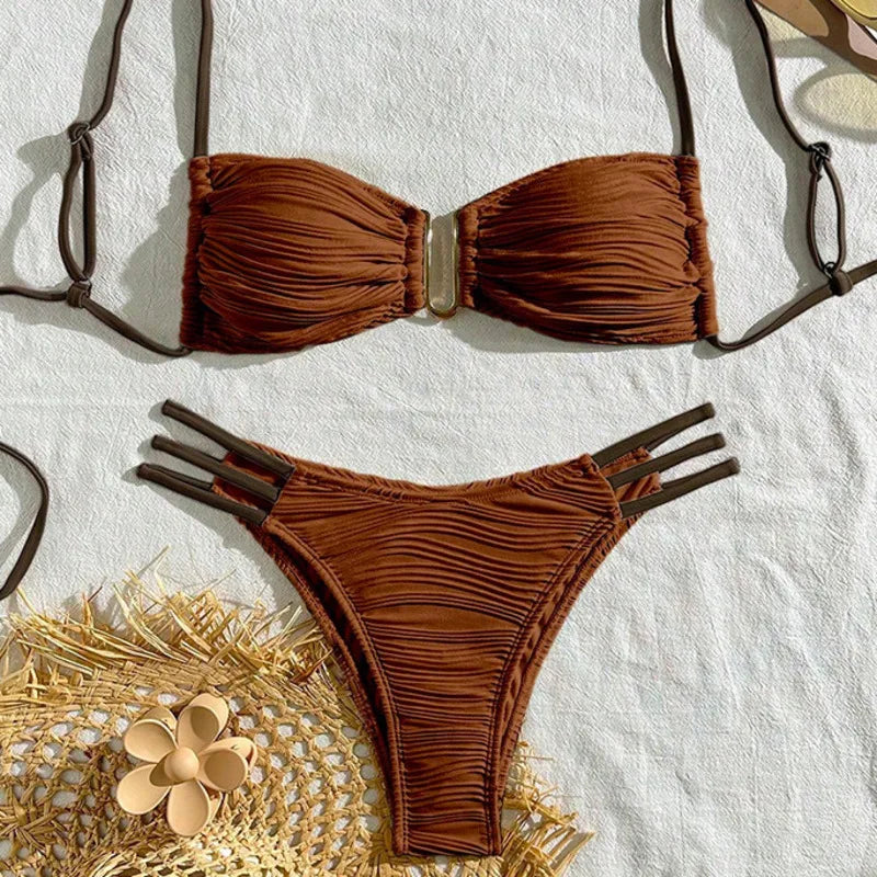 Sexy Bikinis 2026 Women's Swimwear Female Swimsuit For Swimming Wear Bathing Suits Brazilian Bikini Set Beachwear Pool Bather Beauty World Shop