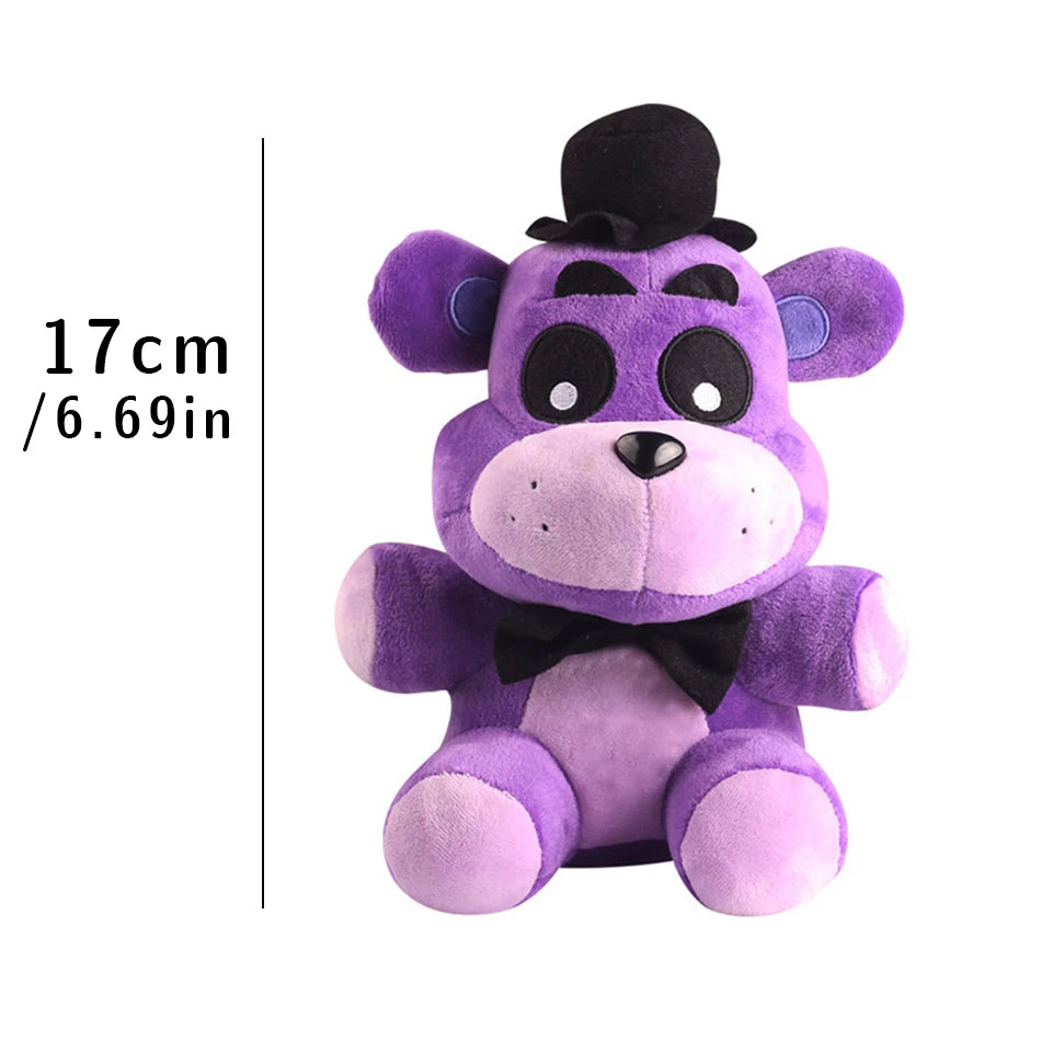 2026HOT FNa Night At Freddy Fnfa Cute Plush Toys Doll Bonnie Bear Foxy Cartoon Stuffed Dolls Freddy Toys For Children Fans Gifts Beauty World Shop