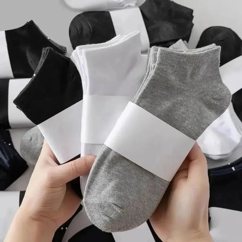 5/10-Pack Unisex Comfort-Fit Ankle Socks For All, Breathable & Lightweight - Ideal For Sports & Daily Wear Beauty World Shop