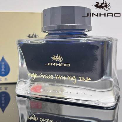 Jinhao Premium 50ml Fountain Pen Ink - Smooth Black/Blue/Blue Black Calligraphy Ink - Ideal for Writing and Beauty World Shop