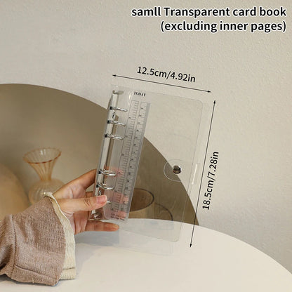 Nail Art Piece Storage Book Large Capacity Exhibition Photo Album Card Clip Display Board DIY Simple Album Storage Book Beauty World Shop