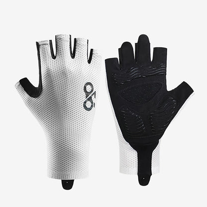 GETINFIT Riding Gloves Mesh Breathable Anti-slip Shock-absorbing Half-finger Gloves Outdoor Sports Fitness Mountaineering Riding Beauty World Shop