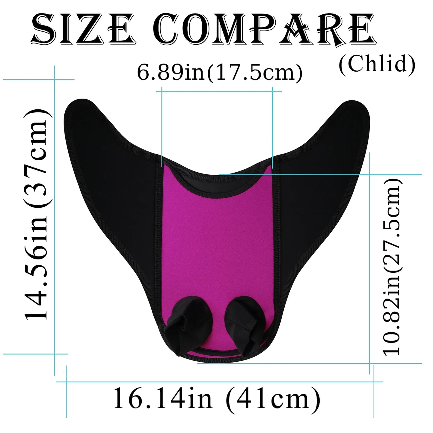 Mermaid Monofin, Swim Fin for Kids Mermaid Tail Girl Snorkel Fins Swim Flippers Full Foot Water Sports Enthusiasts Diving Fins Beauty World Shop