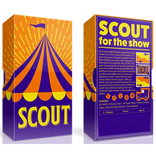 Upgrade your game night with the Circus Scout Poker Card Game – Perfect for language lovers and adventure seekers! Beauty World Shop